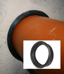 110mm Rubber Moulded Wall Seals