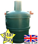 2800ltr Vertical Underground Water Storage Tank