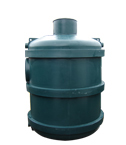 Ecosure 2800ltr Vertial Underground Oil Tanks 