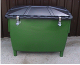 Black 650 Litres Storage Box 