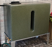 Rainwater Tanks 350 Litres Green Marble